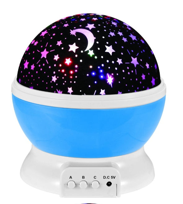 Galaxy Star Projector and Rotating LED Night Light