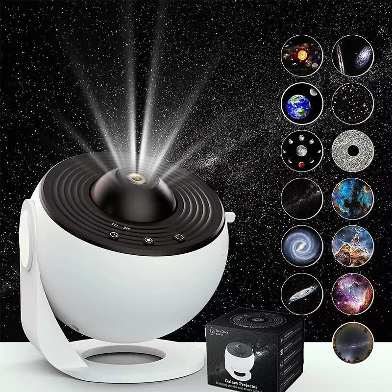 360° Galaxy Star Projector – LED Night Light