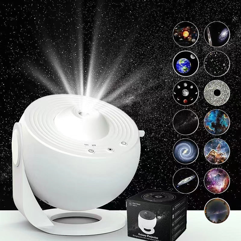 360° Galaxy Star Projector – LED Night Light